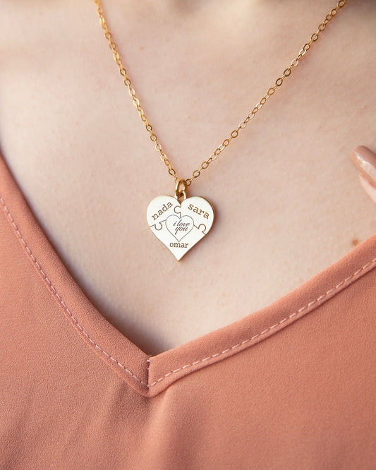 Piece Of My Heart Necklace