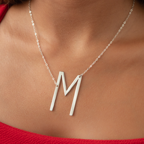 Bold Initial Necklace